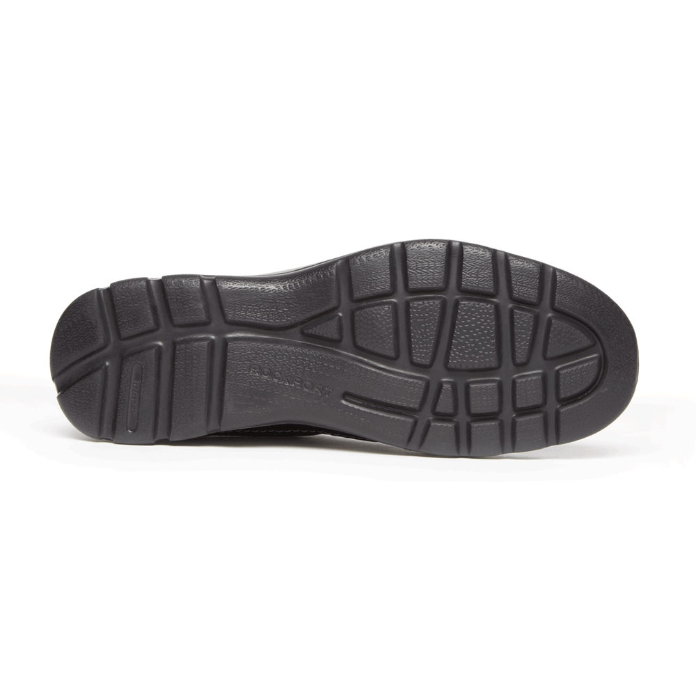 Rockport Sneakers Herren Schwarz - Get Your Kicks Blucher - GXNWCF817
